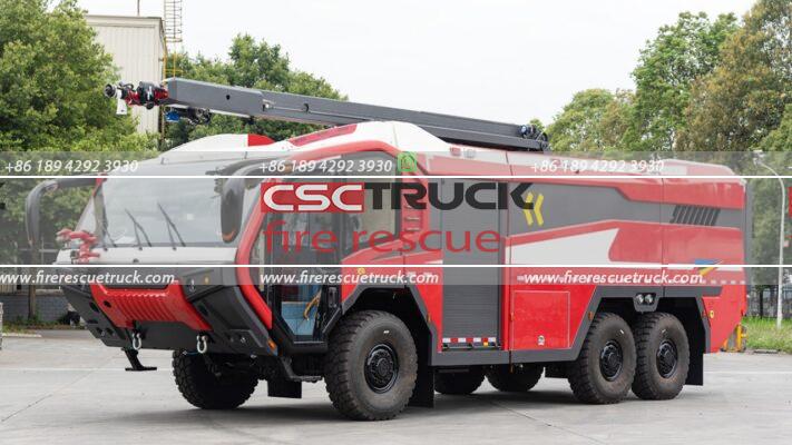 6WD Airport Rescue Fire Fighting Truck