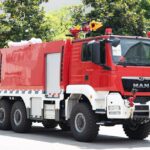 Airport Rescue Fire Fighting Truck