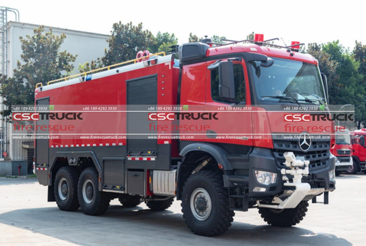 Benz 11000 Liters Airport Fire Fighting Truck (2)