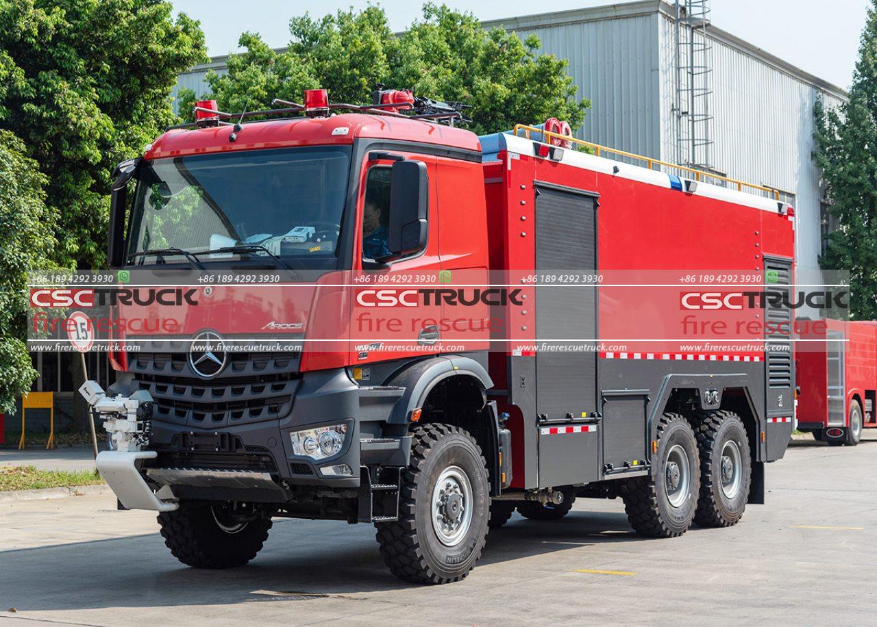 Benz 11000 Liters Airport Fire Fighting Truck