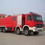 Benz 12 Wheelers Pumper Fire Truck