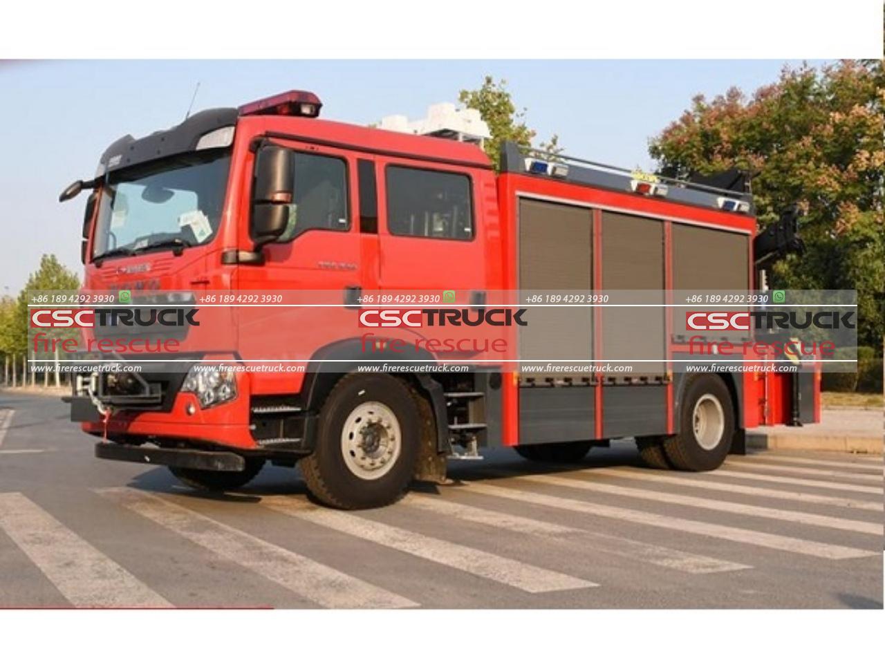 HOWO Multipurpose Fire Truck (9)