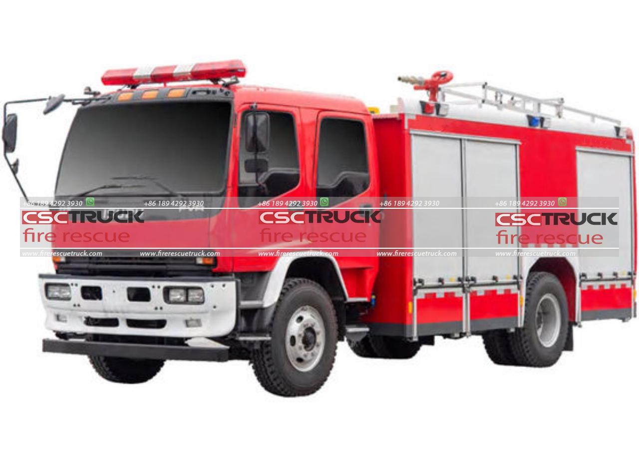 ISUZU 6000 Liters Water Fire Fighting Truck (2)