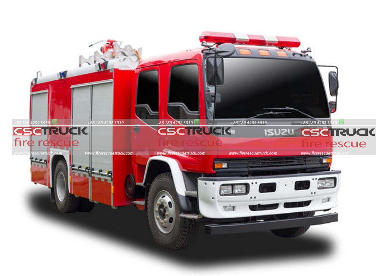 ISUZU 6000 Liters Water Fire Fighting Truck