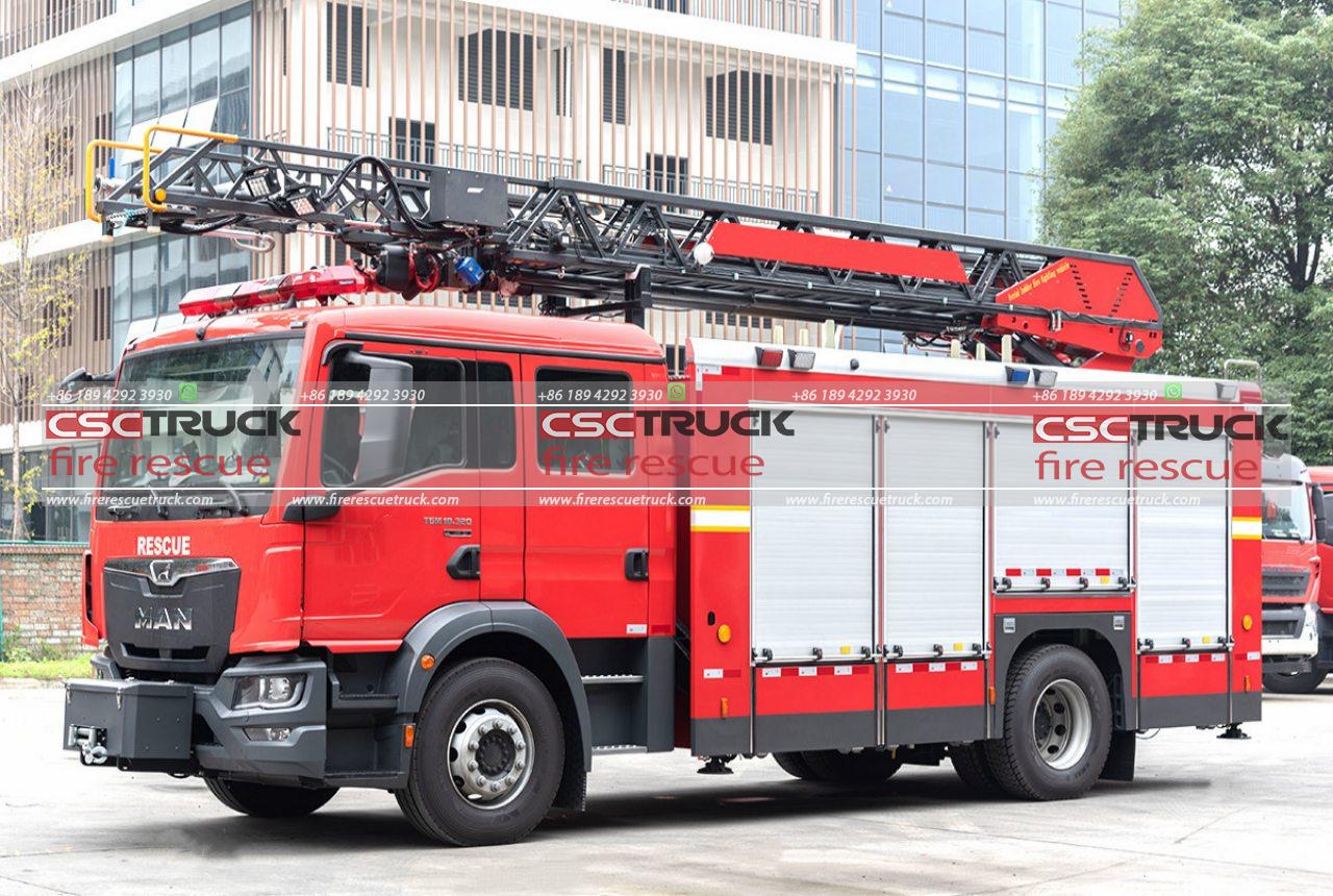 MAN 18M Aerial Ladder Fire Truck (2)