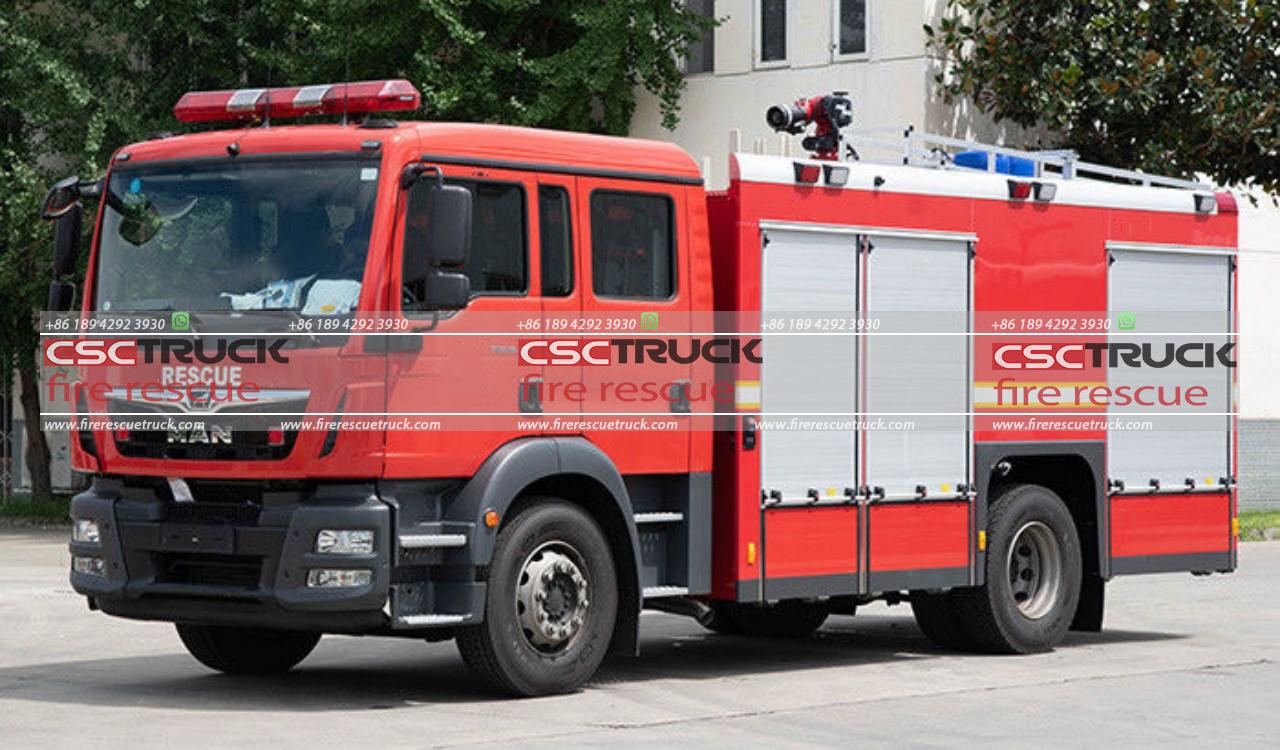 MAN 5000 Liters CAFS Fire Fighting Truck