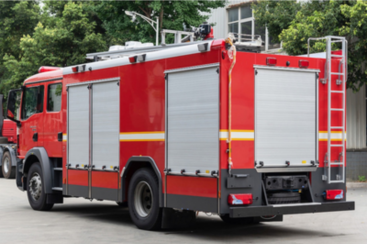 MAN 6000 Liters Small Water Fire Truck (4)