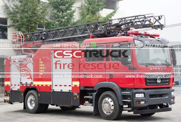 SITRAK 18M Aerial Ladder Fire Truck (2)