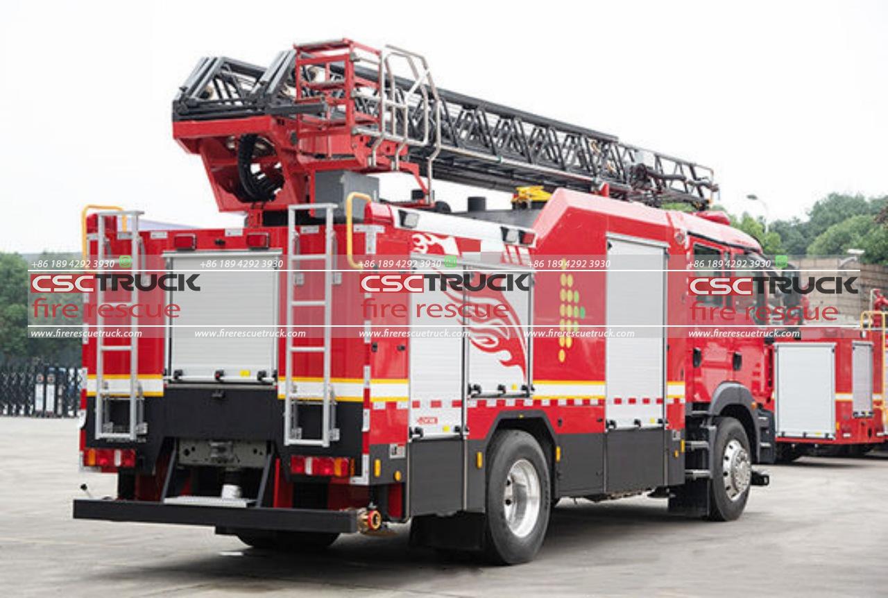 SITRAK 18M Aerial Ladder Fire Truck (4)