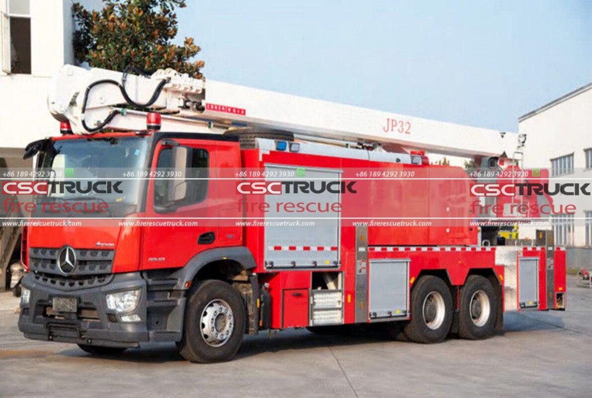 Benz 32M Water Tower Aerial Fire Truck