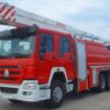 HOWO 25M Water Foam Tower Fire truck