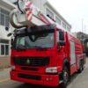 HOWO 32M Water Foam Tower Fire Truck