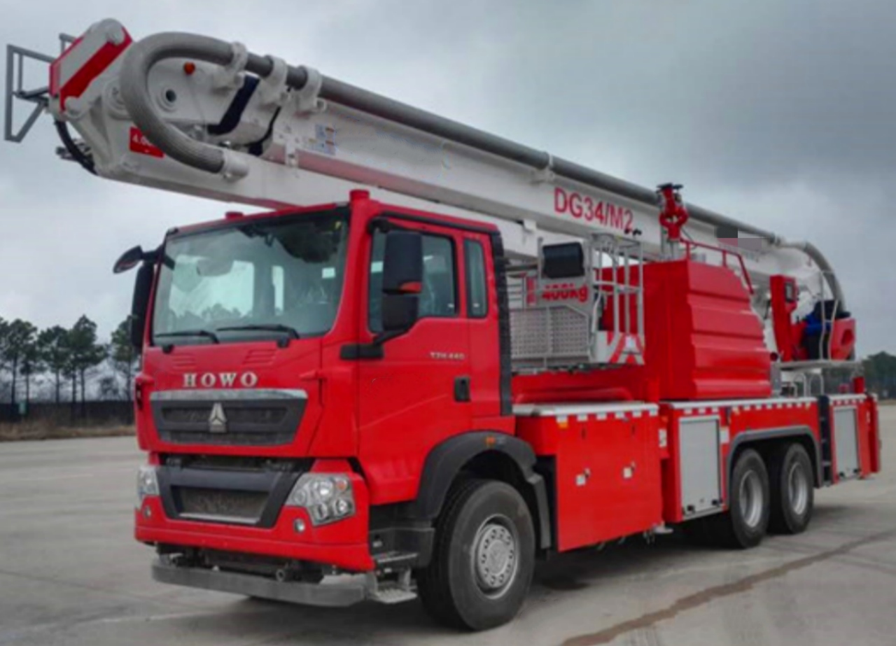 HOWO 34M Aerial Platform Fire Engine