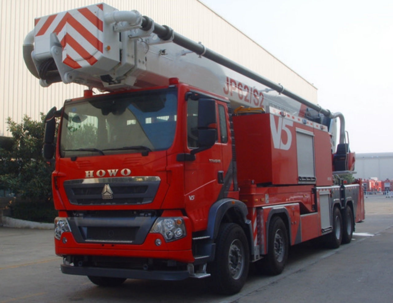 HOWO 62M Tower Fire Truck