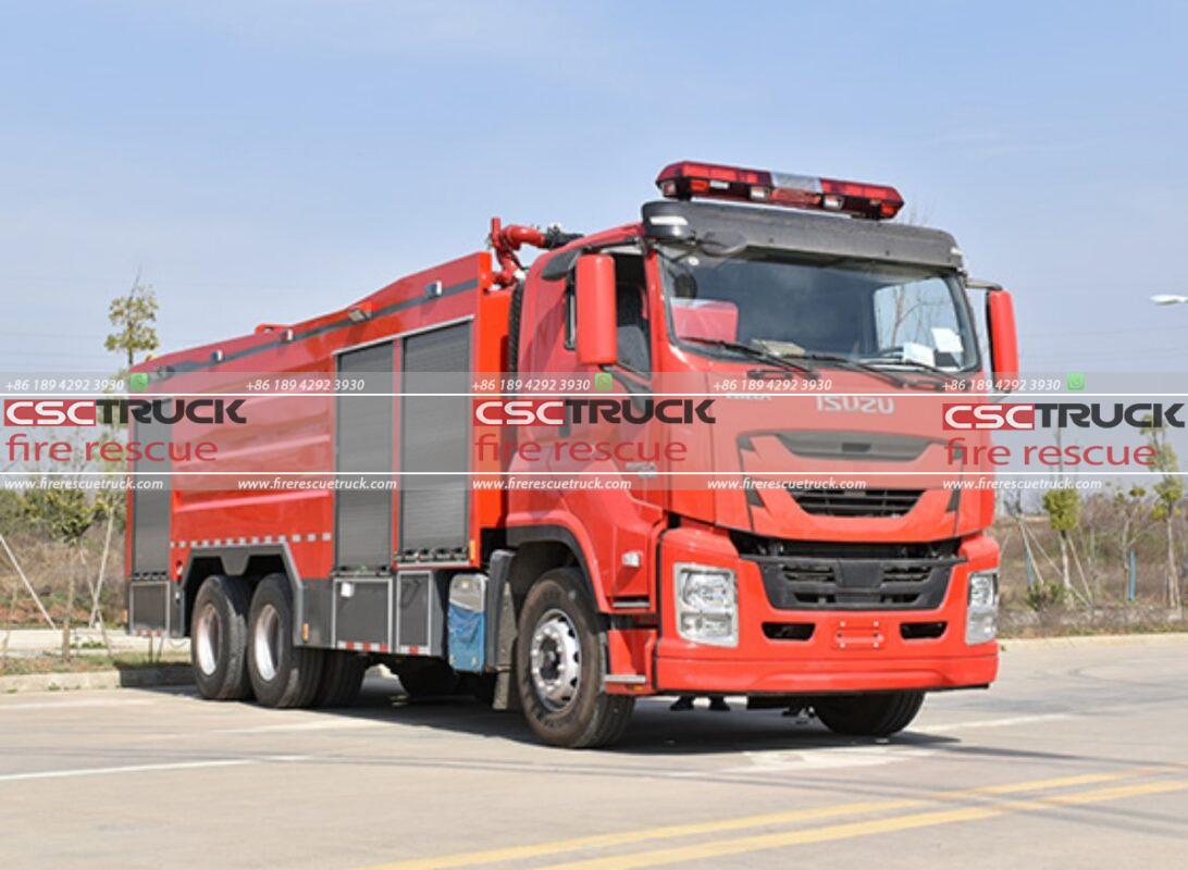 ISUZU 12000 Liters Dry Powder Fire Truck (2)