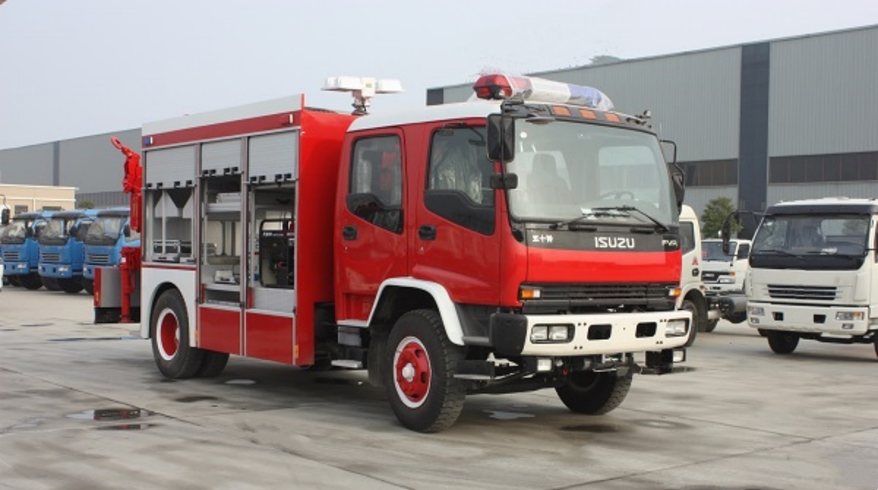 ISUZU FVR Multipurpose Fire Rescue Truck (2)