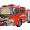 6 Wheelers 5Ton Foam Fire Truck