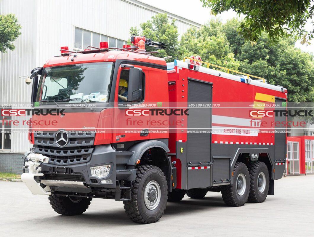 Benz 6x6 ARFF Fire Engine