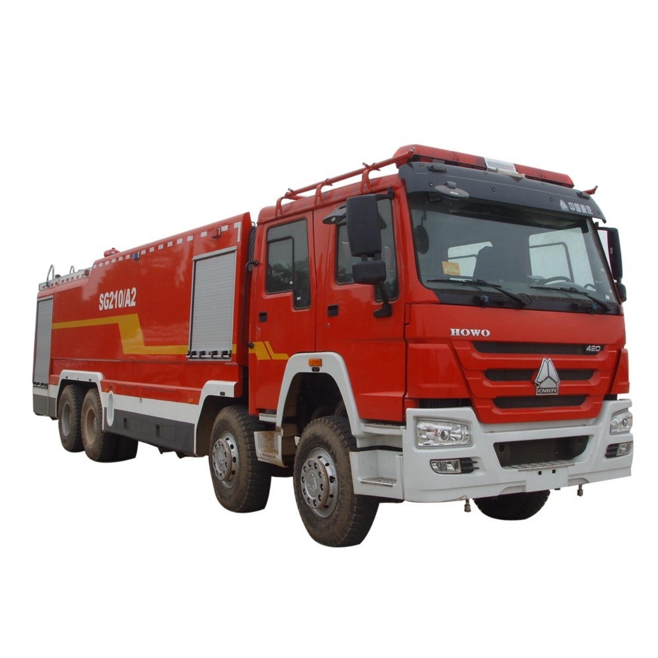 HOWO 21ton Water Tanker Fire Truck (2)