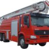 HOWO 32M Water Tower Fire Truck