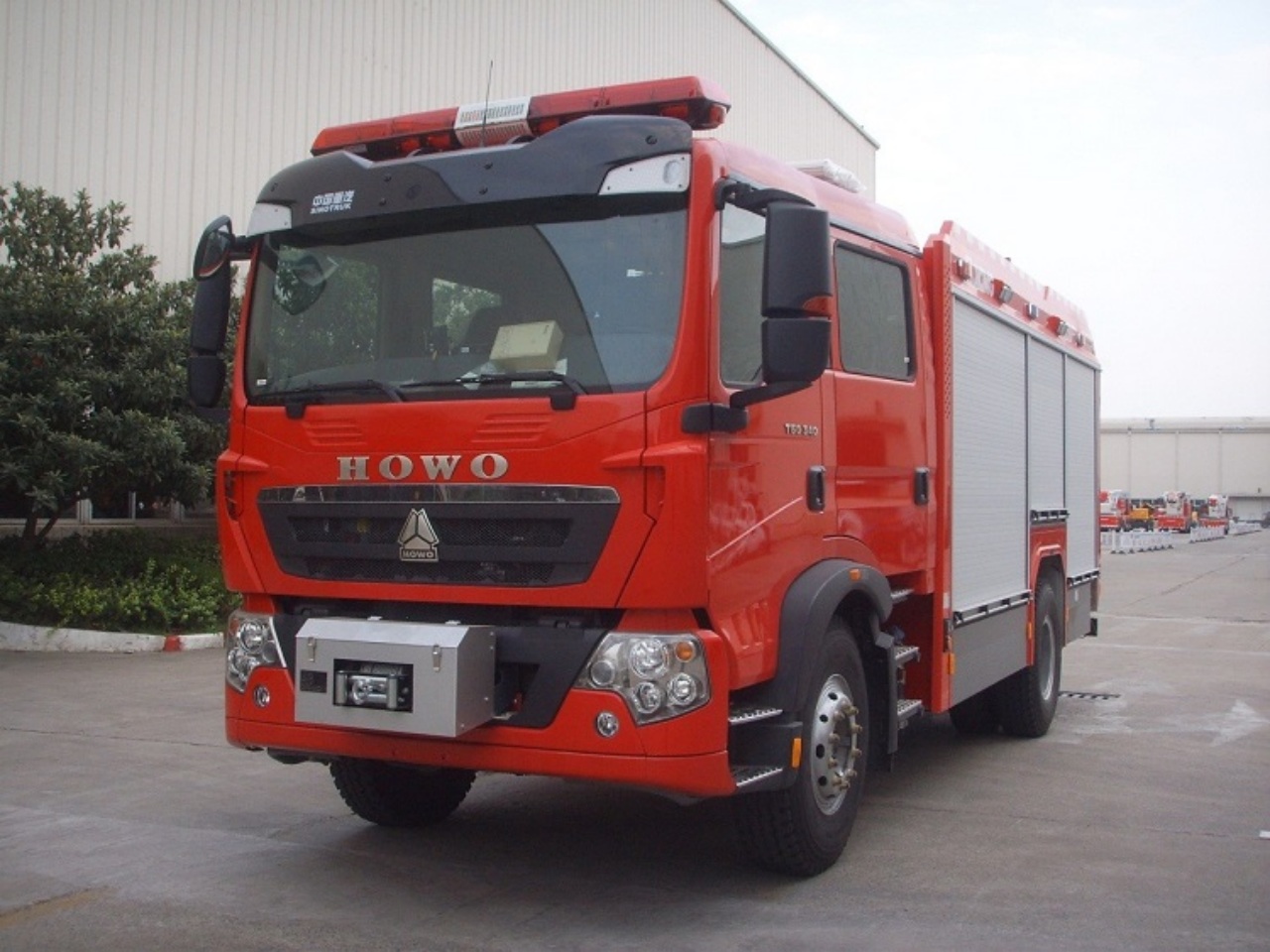 HOWO 5Ton Foam Fire Truck