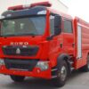 HOWO 8Ton Water Tank Fire Truck