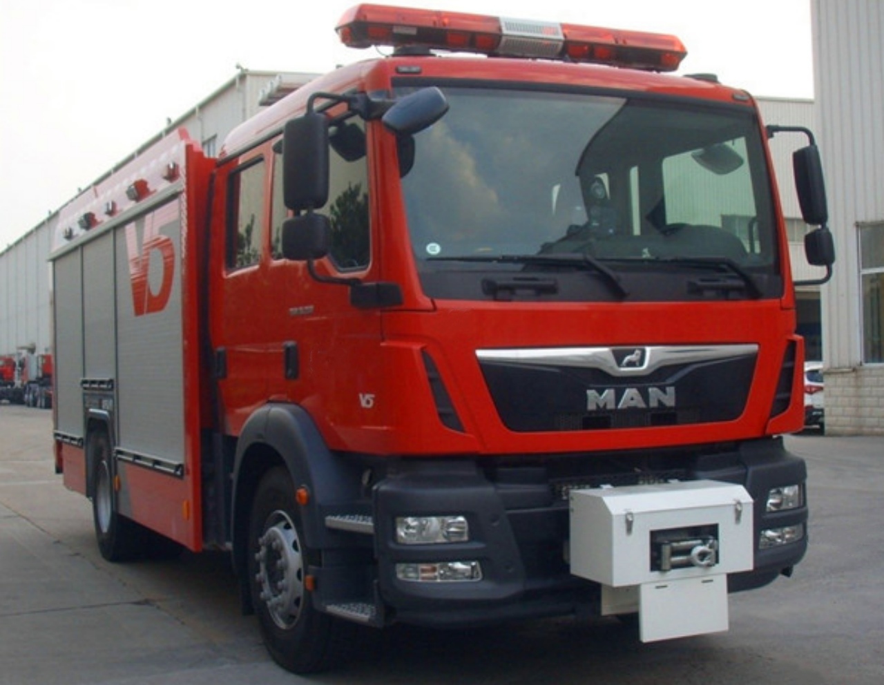 MAN 5Ton Water Foam Fire Truck