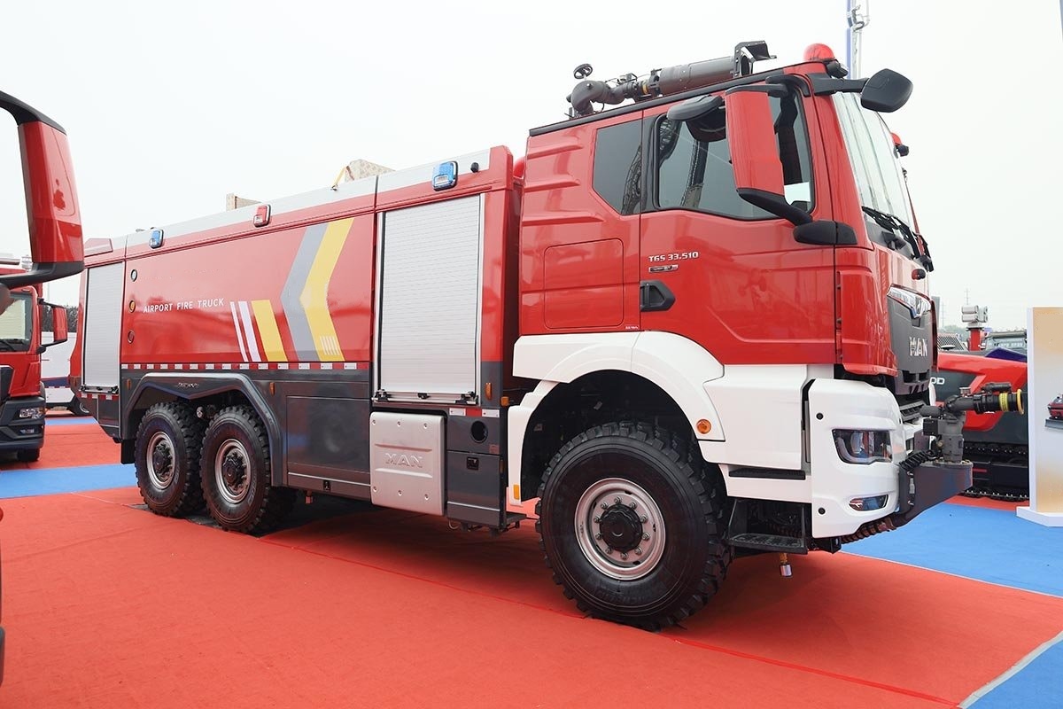 MAN TGS33.510 6X6 Chassis Airport Fire Truck (2)