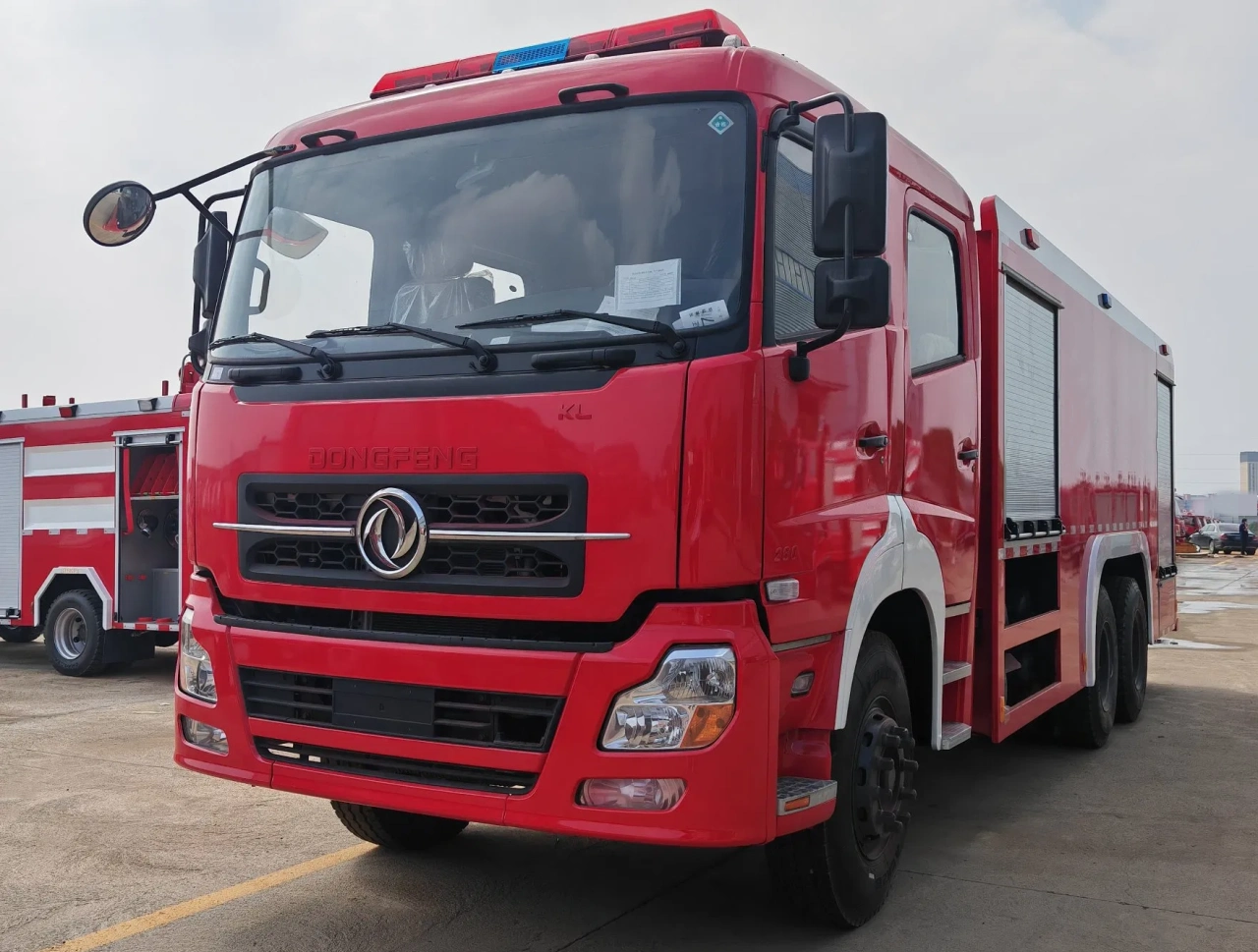 10 Wheelers 19000 Liters Pumper Fire Fighting Truck