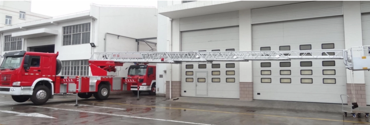 HOWO 32M Aerial Ladder Fire Engine (4)