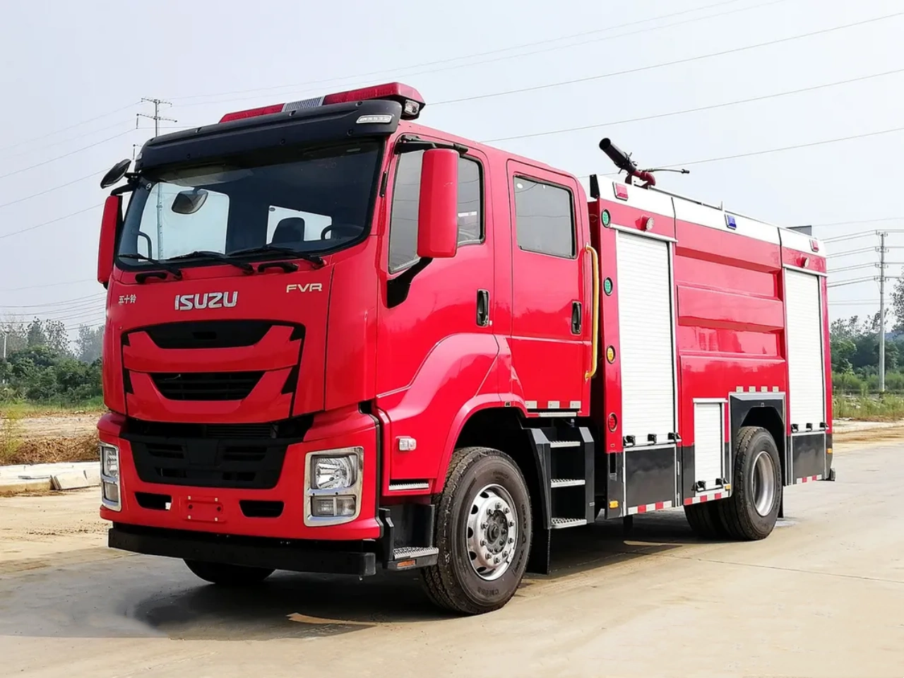 ISUZU FVR 8 CBM Pumper Fire Truck