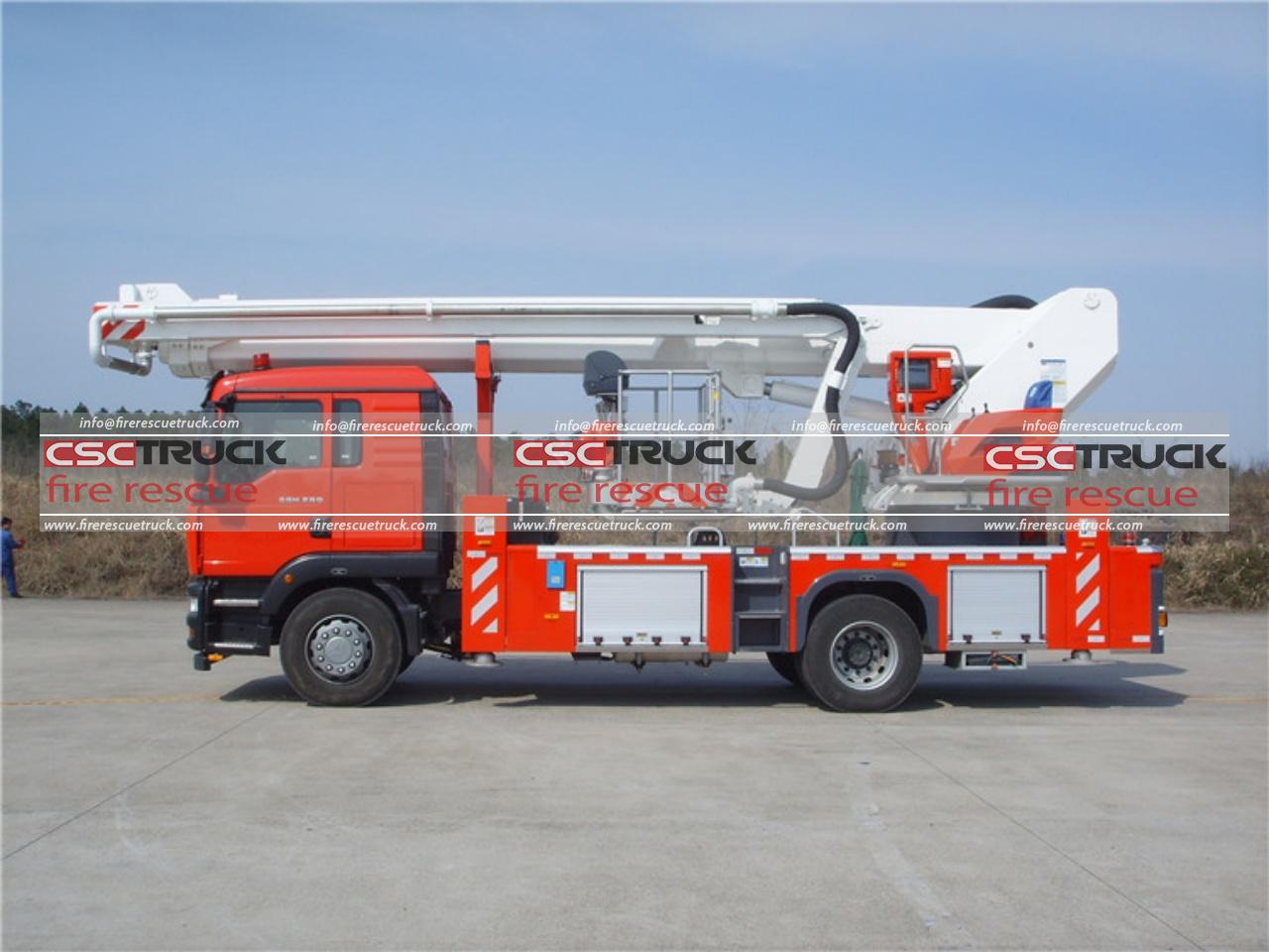SITRAK 32M Small Aerial Platform Fire Truck (4)