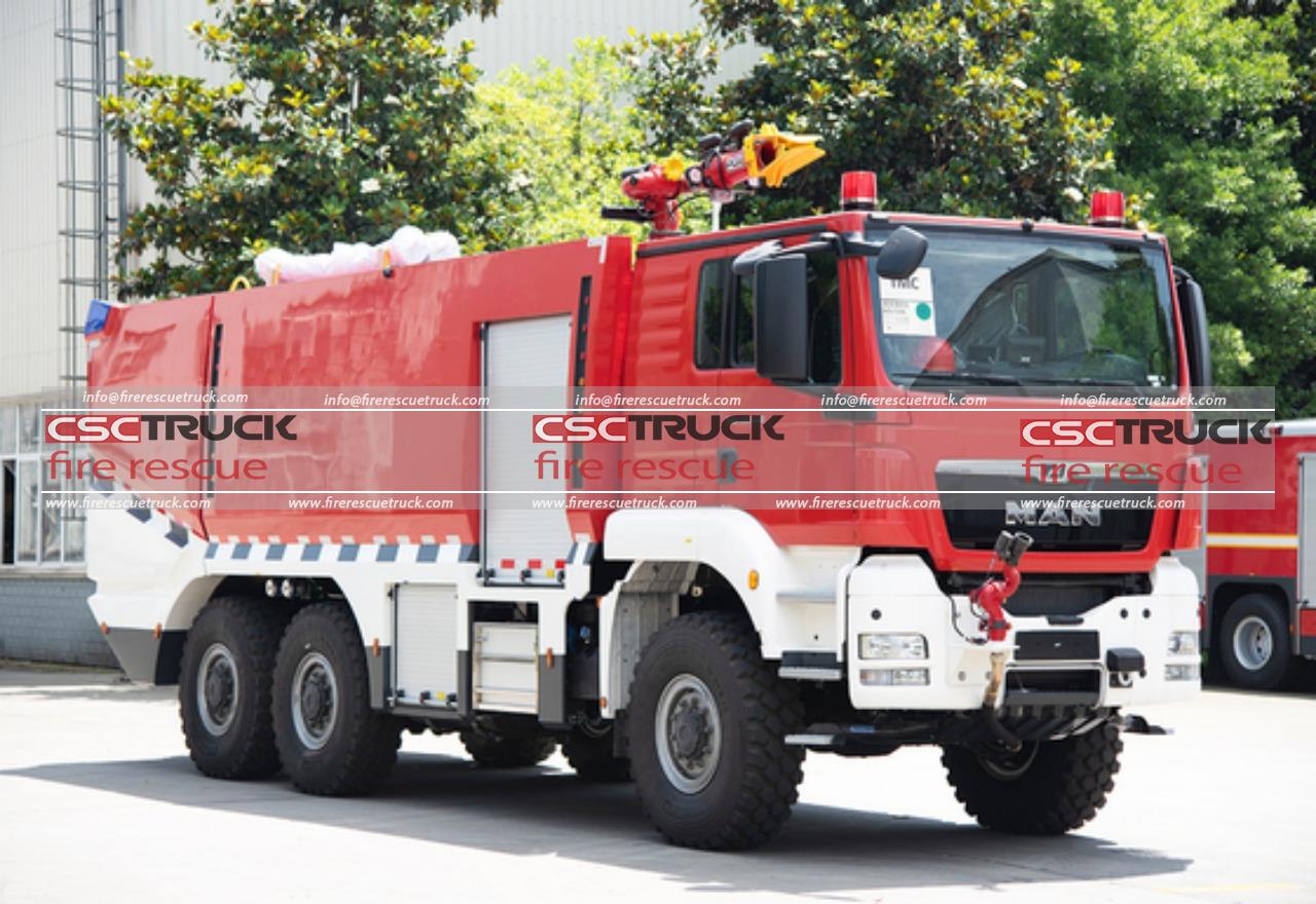 6WD 11000 Liters MAN ARFF Fire Truck (2)