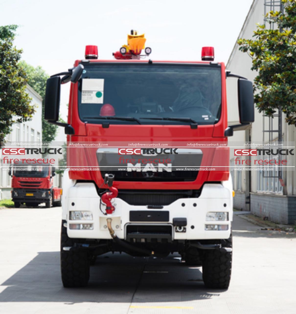 6WD 11000 Liters MAN ARFF Fire Truck (3)