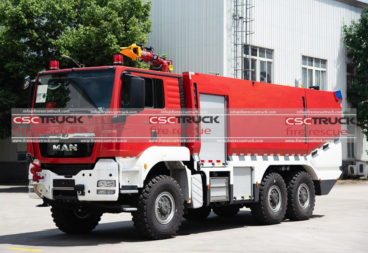 6WD 11000 Liters MAN ARFF Fire Truck