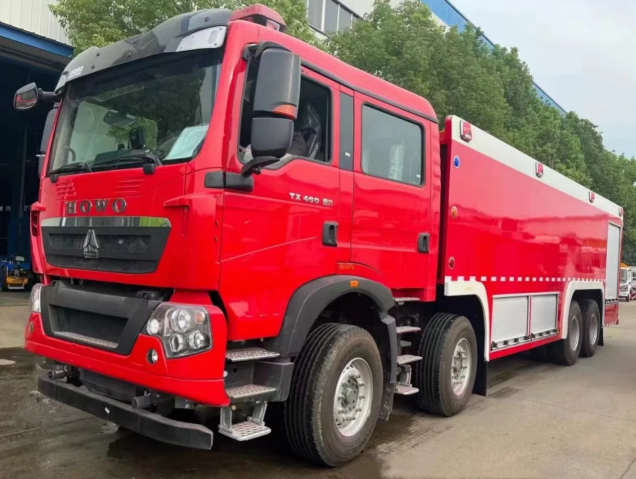 HOWO 25 CBM Pumper Fire Fighting Truck