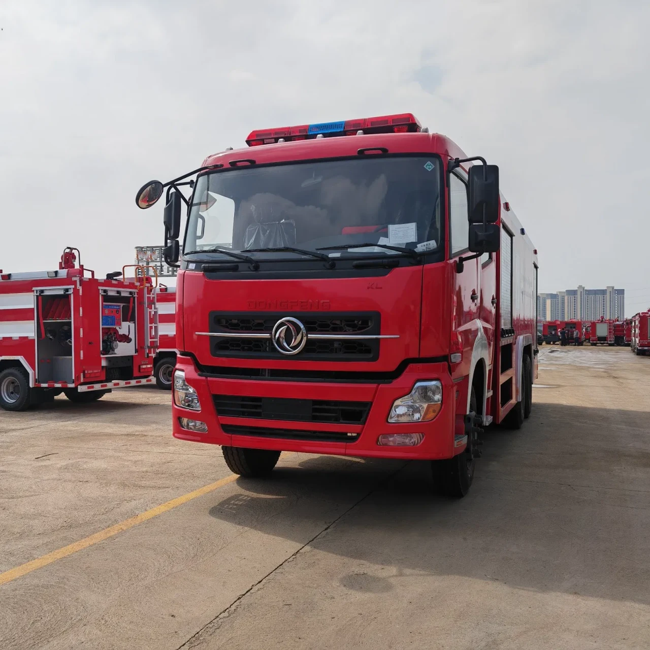 10 Wheelers 19000 Liters Pumper Fire Fighting Truck (3)
