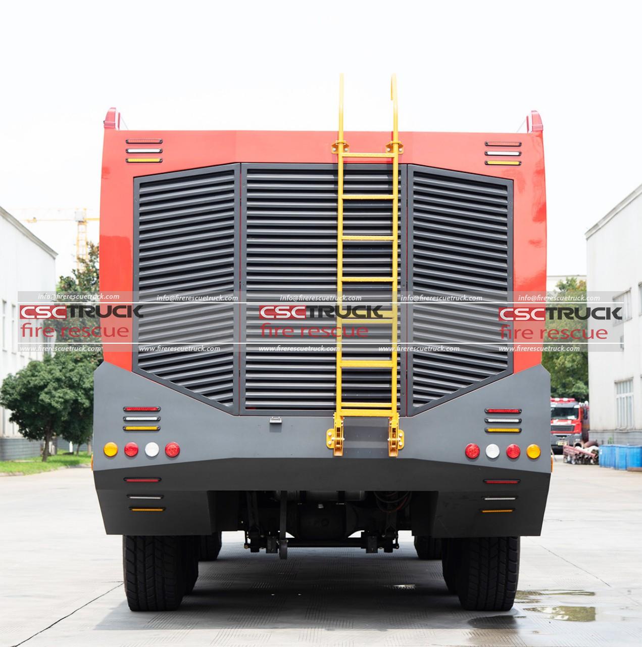 Electric 6x6 Airport Rescue Fire Fighting Truck (4)