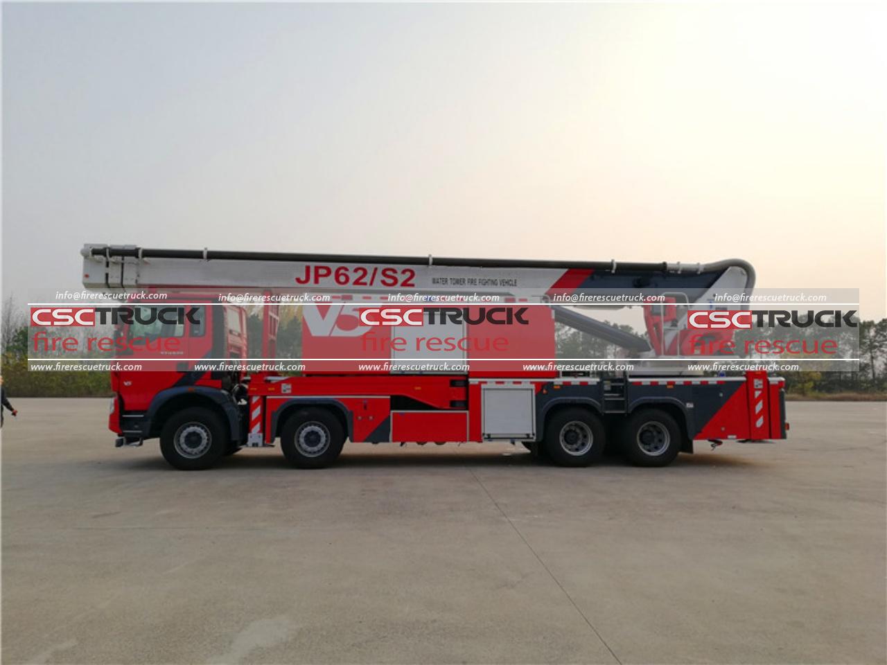 HOWO 62M Tower Fire Truck (4)