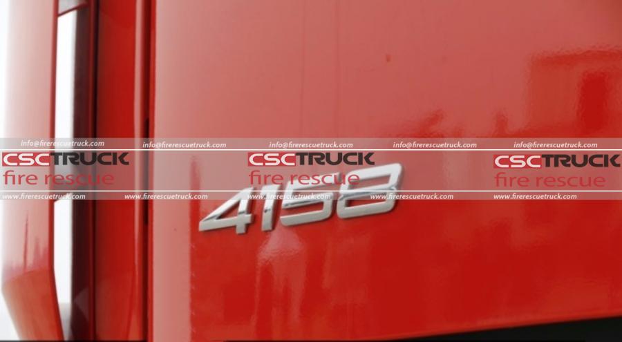 Mercedes-Benz Arocs All-terrain Chassis, 578-horsepower Fire Truck! (6)