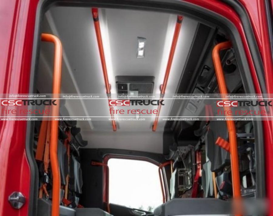 Seats 8 Crew Members In-Depth Overview of the Volvo FMX Fire Truck (11)