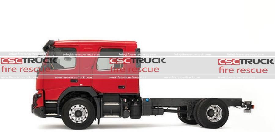 Seats 8 Crew Members In-Depth Overview of the Volvo FMX Fire Truck (6)