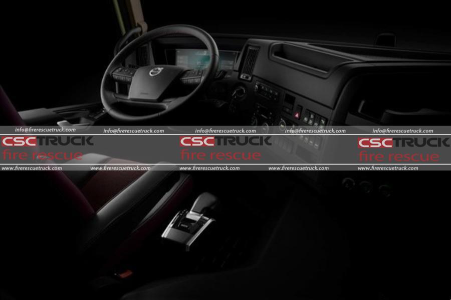 Seats 8 Crew Members In-Depth Overview of the Volvo FMX Fire Truck (8)