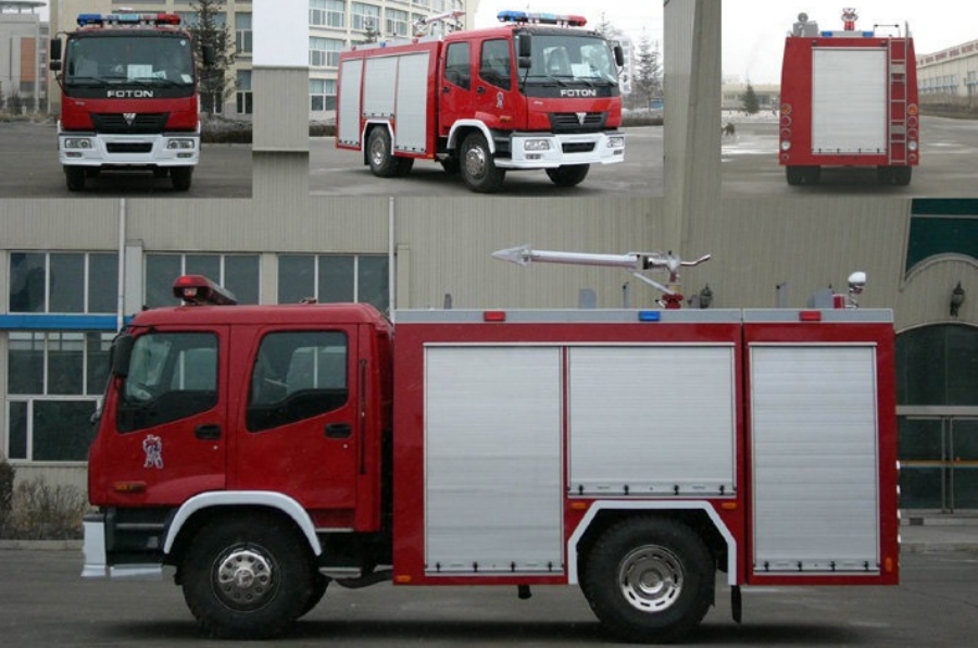 water tanker fire truck