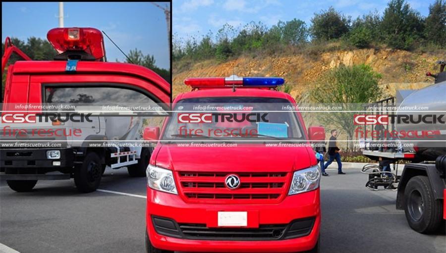 Dongfeng Single-Axle Small Water Tanker Fire Truck, the Alleyway Elf! (5)