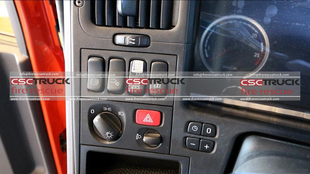 High-capacity Water Foam Fire Truck with Dedicated 8x4 Scania R620 V8 Chassis (12)