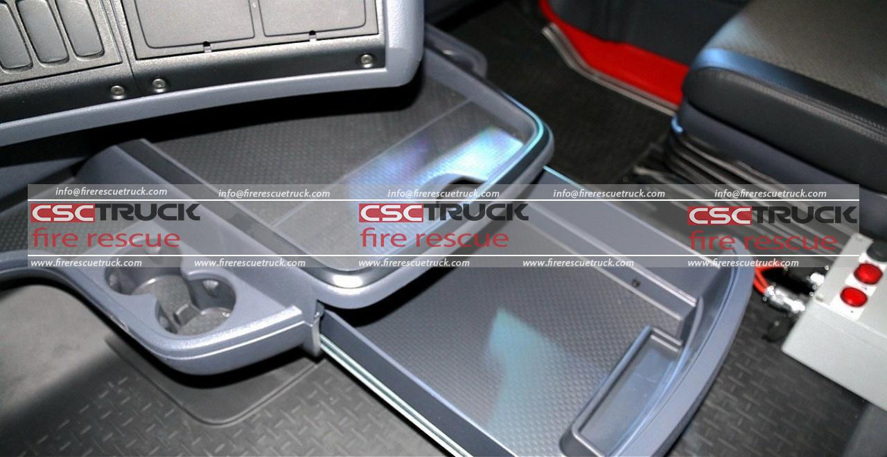 High-capacity Water Foam Fire Truck with Dedicated 8x4 Scania R620 V8 Chassis (13)