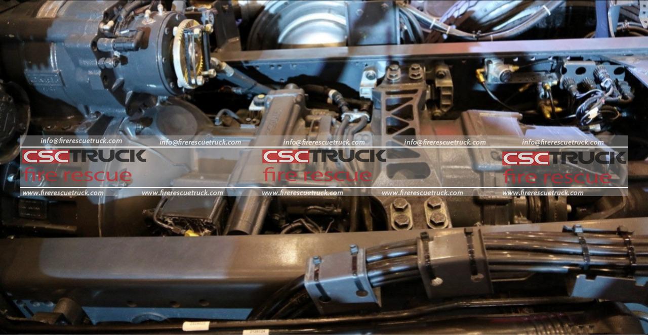 High-capacity Water Foam Fire Truck with Dedicated 8x4 Scania R620 V8 Chassis (17)