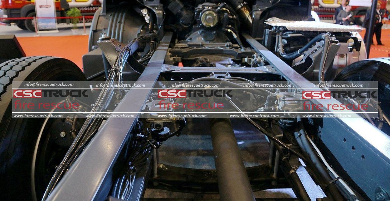 High-capacity Water Foam Fire Truck with Dedicated 8x4 Scania R620 V8 Chassis (20)