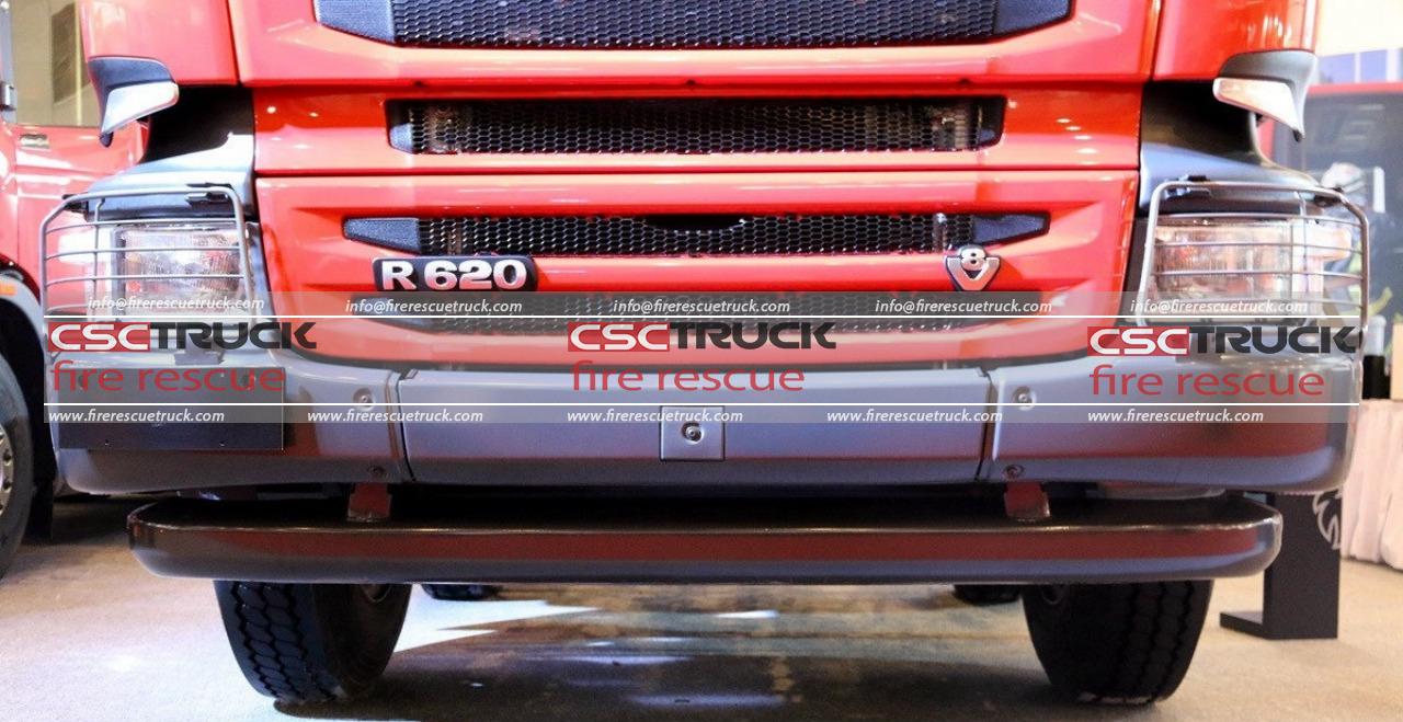 High-capacity Water Foam Fire Truck with Dedicated 8x4 Scania R620 V8 Chassis (5)